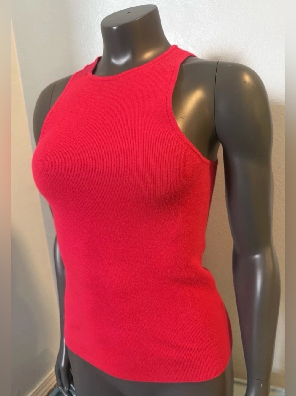 Women’s Anthropologie Pink Sweater Tank Top